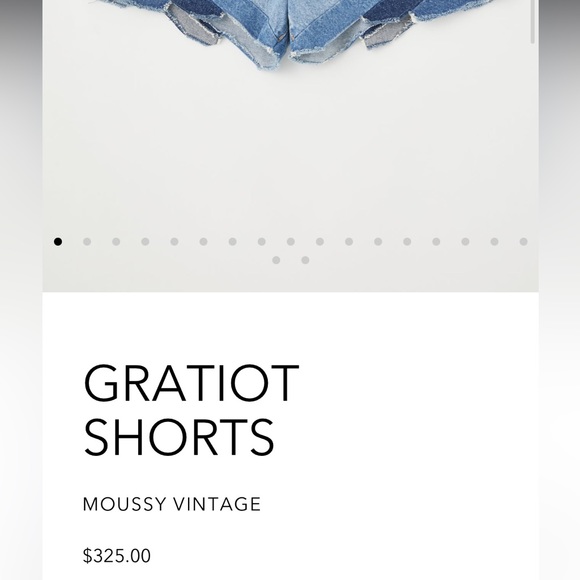 Moussy vintage shorts!! Style is gratiot! They are brand new! - Picture 4 of 11